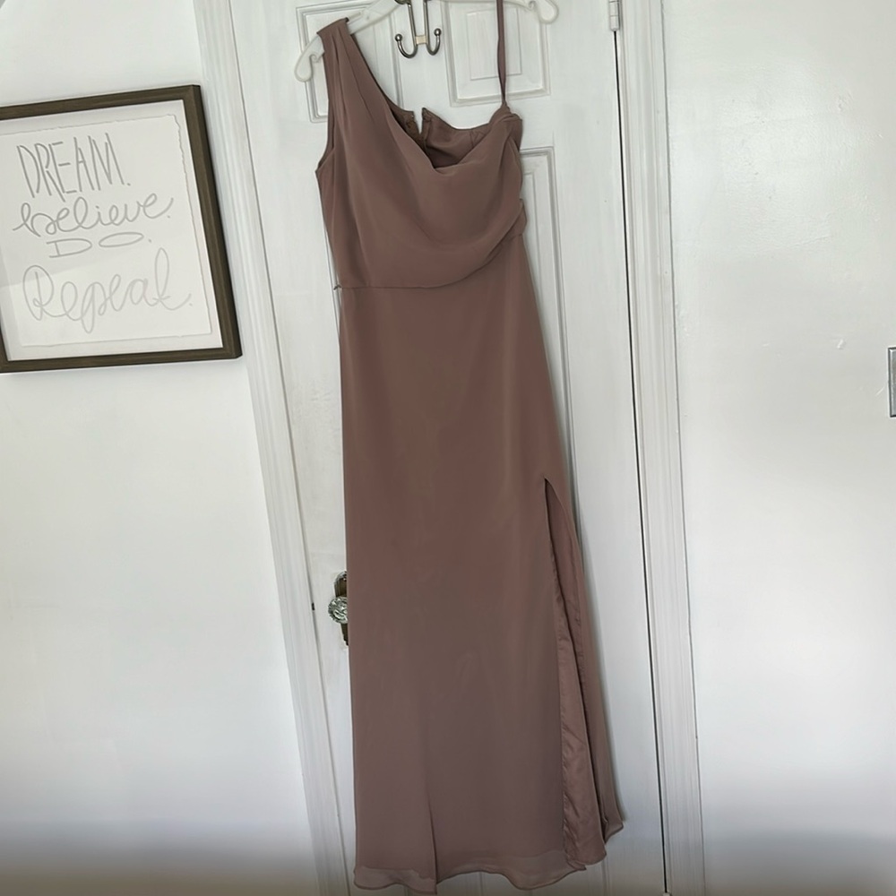 Morilee Bridemaid’s dress TAUPE